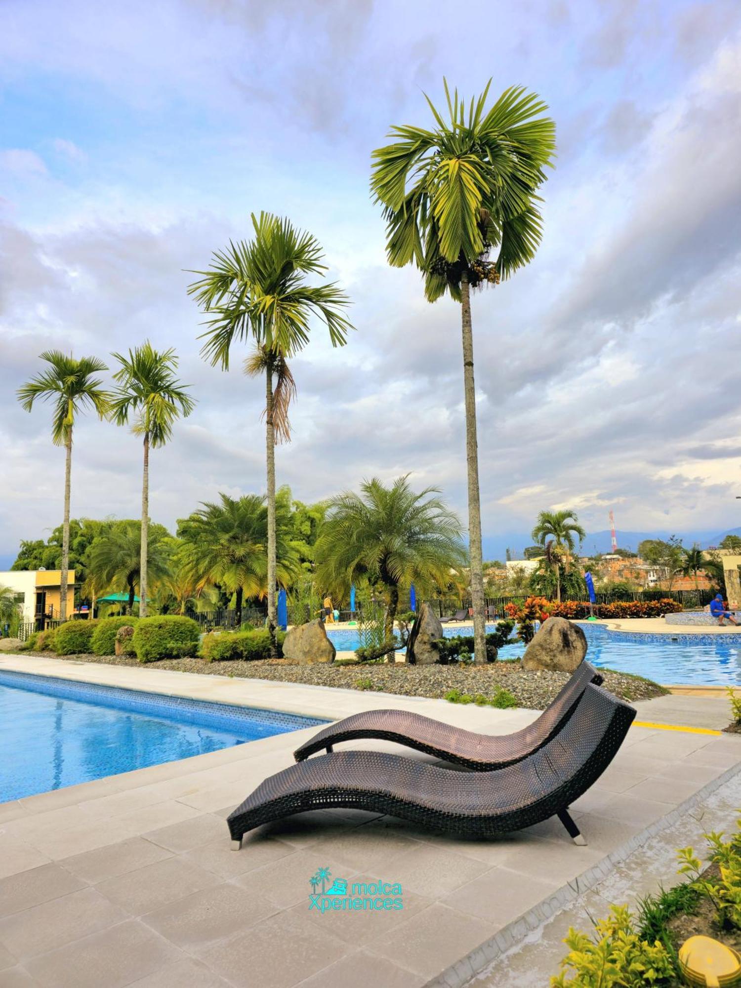 Apartamento Privado Vacacional A 5M Del Aeropuerto, 20 Minutos Del Parque Del Cafe Y Centro De Armenia Con 4 Piscinas, 3 Jacuzzi, Sauna By Molca Xperiences 3H Extérieur photo